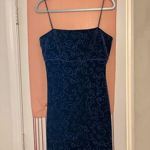 Black 90s Whimsygoth Blondie Nites Formal Dress